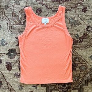 Salty Waved ribbed tank top medium